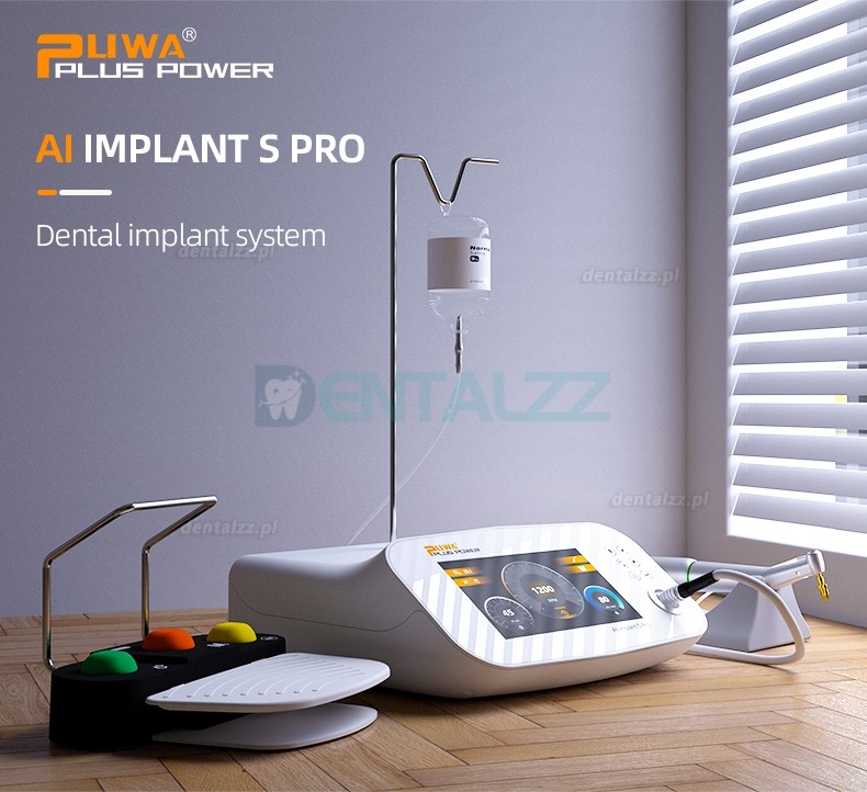 Pluspower®Ai-S-Pro Maszyna do chirurgii implantologicznej bezszczotkowy silnik z kątnicą 20:1